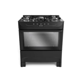 COCINA A GAS 5H, MFV5BB HAMBURGO NEGRO